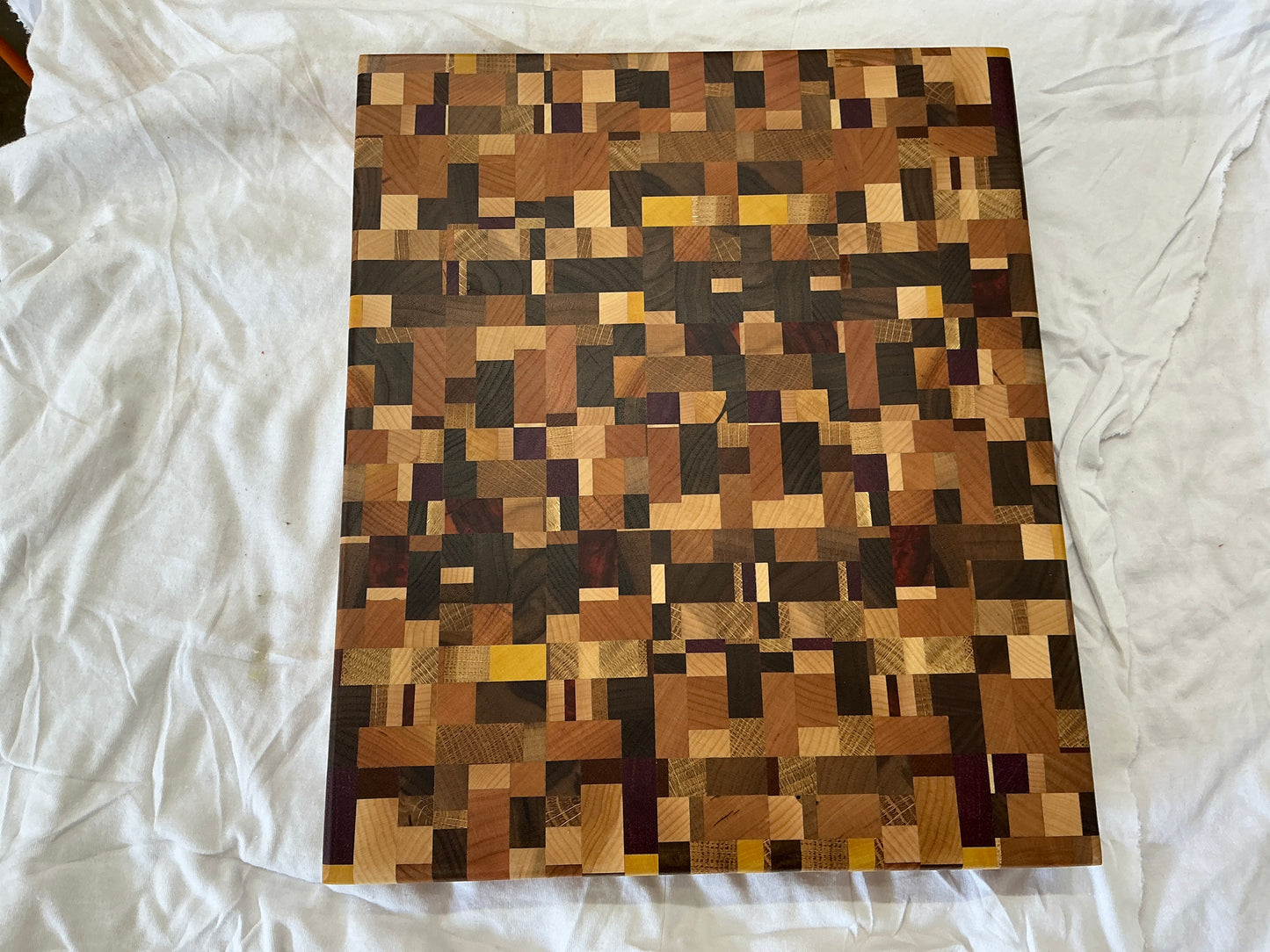 Chaos end grain board