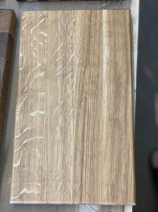 white oak bar cutting board