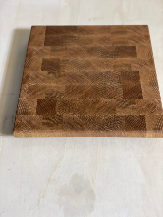 White oak End Grain Board