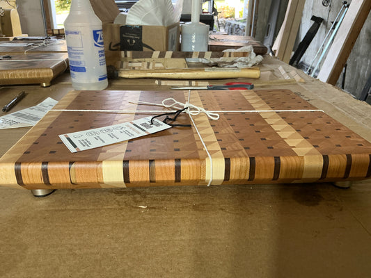 Small squares pattern cutting board