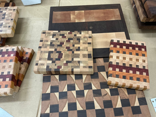 End Grain Misc Pattern Boards